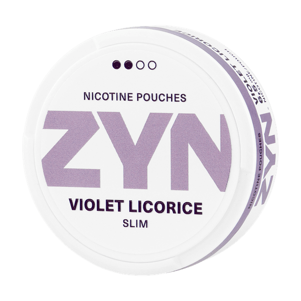 ZYN Violet Licorice Slim nicotine pouches
