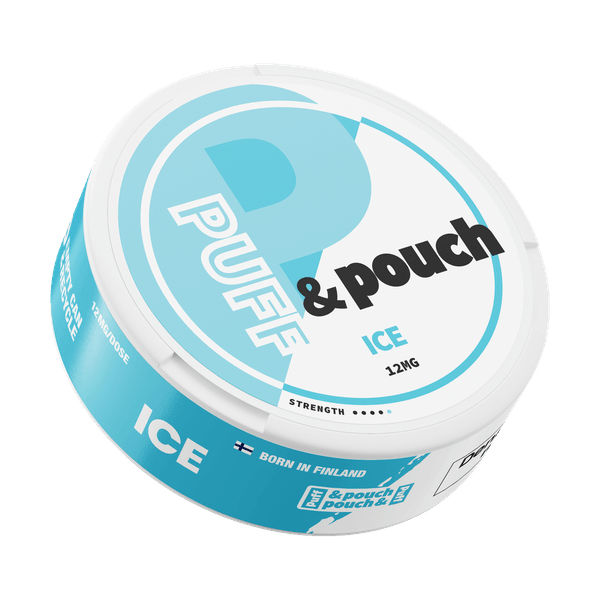 Puff and Pouch Ice Strong nicotine pouches