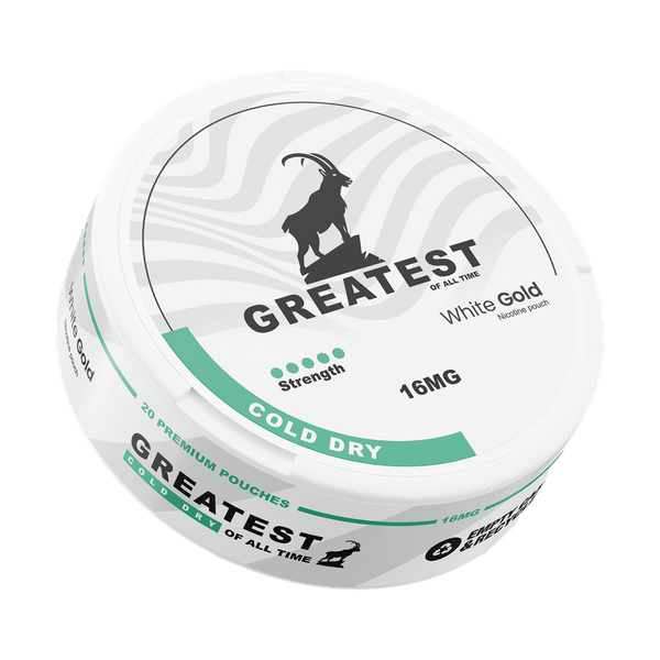 Puff and Pouch Greatest Cold Dry 16mg nicotine pouches
