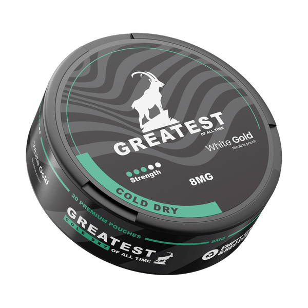 Puff and Pouch Greatest Cold Dry 8mg nicotine pouches