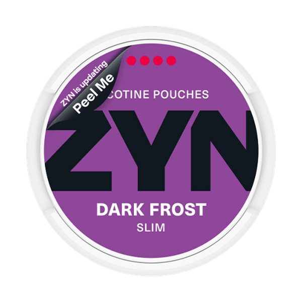 ZYN Dark Frost nicotine pouches